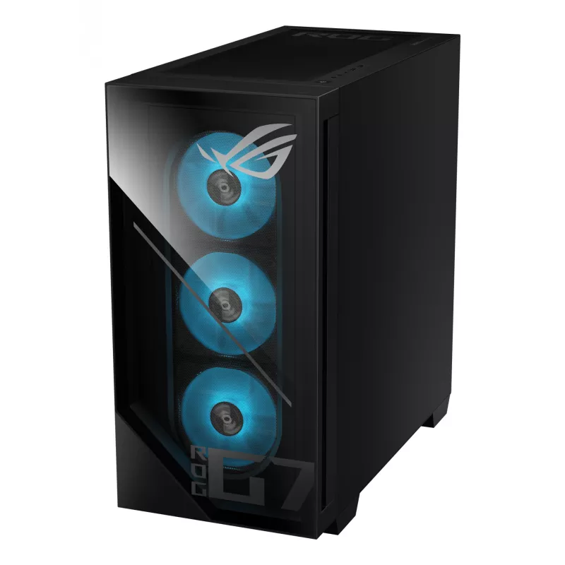 ASUS ROG G700 GM700TZ-R9800X033W galddators ar AMD Ryzen™ 7 9800X3D, 32 GB DDR5, 2 TB SSD, NVIDIA GeForce RTX 5080, Windows 11 Home, melns