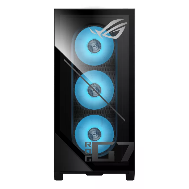 ASUS ROG G700 GM700TZ-R9800X033W galddators ar AMD Ryzen™ 7 9800X3D, 32 GB DDR5, 2 TB SSD, NVIDIA GeForce RTX 5080, Windows 11 Home, melns