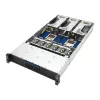 ASUS RS720A-E13-RS8U Socket SP5 Rack (2U) Melns, Sudrabs