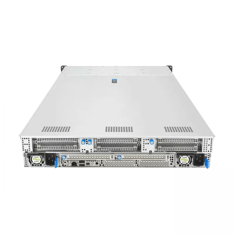 ASUS RS720A-E13-RS8U Socket SP5 Rack (2U) Melns, Sudrabs
