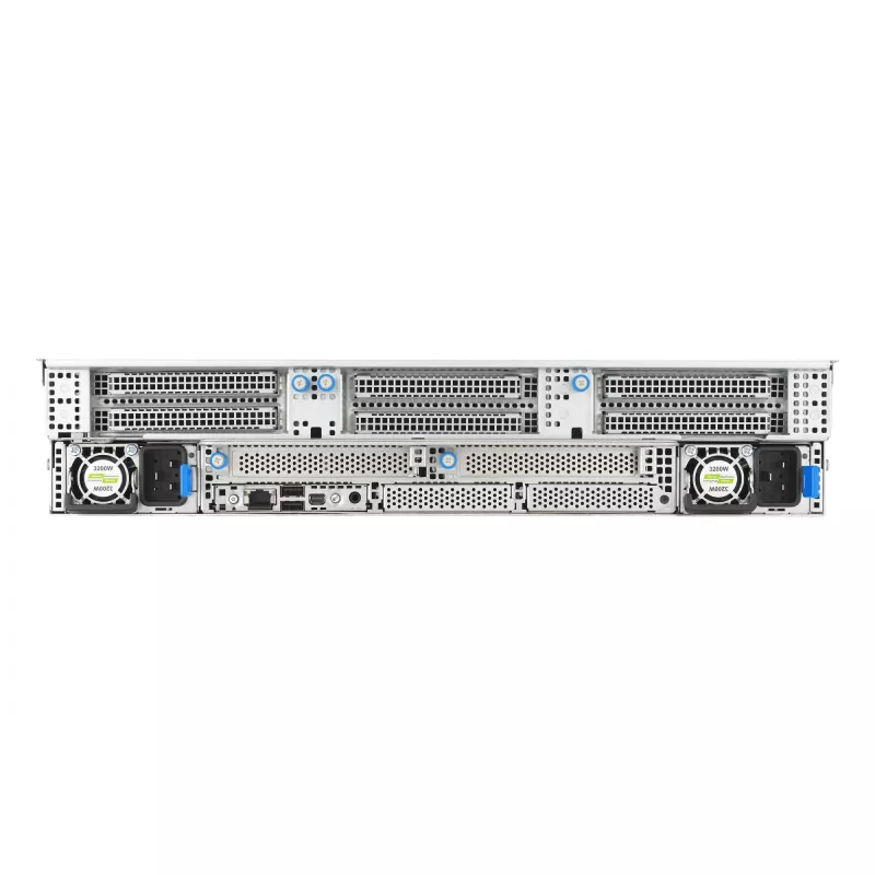 ASUS RS720A-E13-RS8U Socket SP5 Rack (2U) Melns, Sudrabs