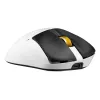 Spēļu pele ASUS ROG Keris II Origin-KJP, labā roka, optiskā 42 000 DPI, RF bezvadu + Bluetooth + USB-A, 6 pogas, daudzkrāsaina