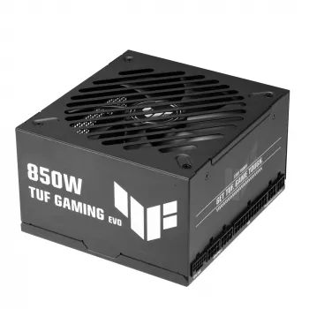 Barošanas bloks ASUS TUF-GAMING-850G-EVO 850W ATX 80 PLUS Gold 20+4 pin, 1 ventilators, melns