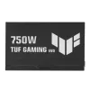 Barošanas bloks ASUS TUF Gaming 750G EVO — 750 W, ATX, 80 PLUS Gold, 20+4-pin, melns