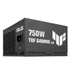 Barošanas bloks ASUS TUF Gaming 750G EVO — 750 W, ATX, 80 PLUS Gold, 20+4-pin, melns