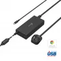 j5create JUP2290C-FN 100W PD USB-C® Super Lādētājs - Melns, UK, iekļauts 1,2 m kabelis