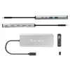 j5create JCD403 USB4 8K daudzportu centrmezgls USB Type-C HDMI RJ-45