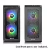 PC korpuss Thermaltake View 300 MX Midi Tower Melns