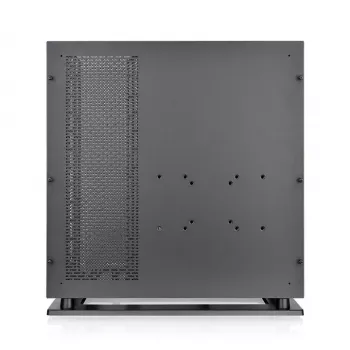 PC korpuss THERMALTAKE Core P3 TG Pro Midi Tower Melns — ATX/EATX, rūdīts stikls, GPU līdz 45 cm, CPU dzesētājs 18 cm