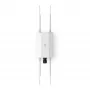 Bezvadu piekļuves punkts EnGenius Fit6 2×2 Outdoor — divjoslu 2,4/5 GHz, 1774 Mb/s, PoE, 2,5GbE LAN, 4 antenas, balts