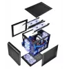 Korpuss Thermaltake Core V21 Cube Melns