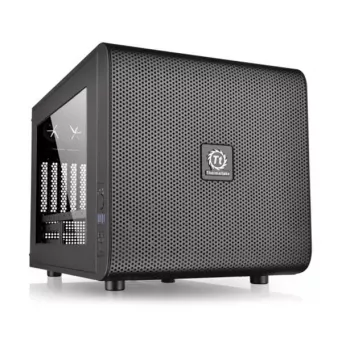 Korpuss Thermaltake Core V21 Cube Melns