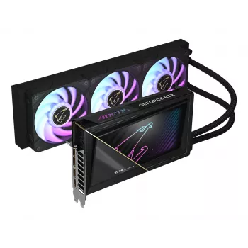 GIGABYTE AORUS GeForce RTX 5090 XTREME WATERFORCE 32G Videokarte - 32GB GDDR7, 512 bitu, PCI-E 5.0, 2655MHz, 3 x DP 2.1a, 1 x HDMI 2.1b, NVIDIA DLSS 4, GV-N5090AORUSX W-32GD