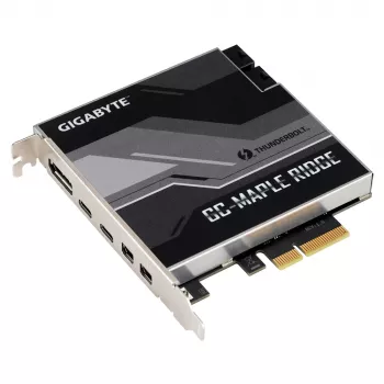 GIGABYTE GC-MAPLE RIDGE interfeisa karte ar Thunderbolt 4, DisplayPort, Mini DisplayPort un USB 3.2 Gen 2