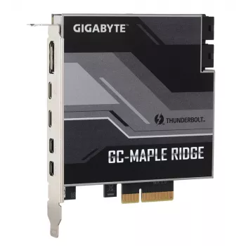 GIGABYTE GC-MAPLE RIDGE interfeisa karte ar Thunderbolt 4, DisplayPort, Mini DisplayPort un USB 3.2 Gen 2