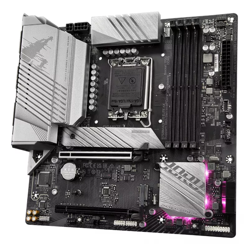 GIGABYTE B760M AORUS ELITE AX Mātesplate