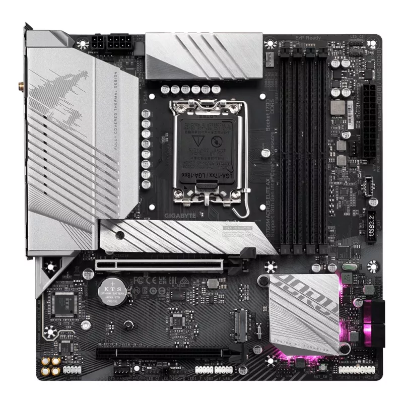 GIGABYTE B760M AORUS ELITE AX Mātesplate