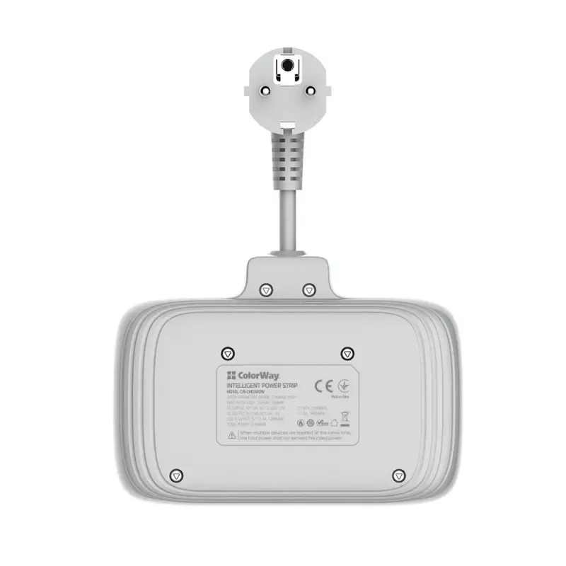 Sienas kontaktligzda ColorWay CW-CHE24PDW ar iebūvētu 24 W USB-C Power Delivery pieslēgvietu