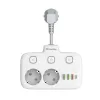 Sienas kontaktligzda ColorWay CW-CHE24PDW ar iebūvētu 24 W USB-C Power Delivery pieslēgvietu