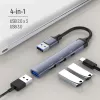 Docking stacija ColorWay CW-HUB05, 4-in-1 USB-C centrmezgls ar HDMI un Ethernet