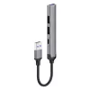 Docking stacija ColorWay CW-HUB05, 4-in-1 USB-C centrmezgls ar HDMI un Ethernet