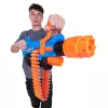 Zuru XSHOT Insanity Smoke N Barrel darbības šautene ar 72 putu bultām