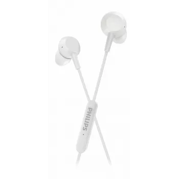 Philips TAE5008WT/00 vadu austiņas/auss komplekts Iekšauss Zvanīšana/Mūzika USB Type-C Balts