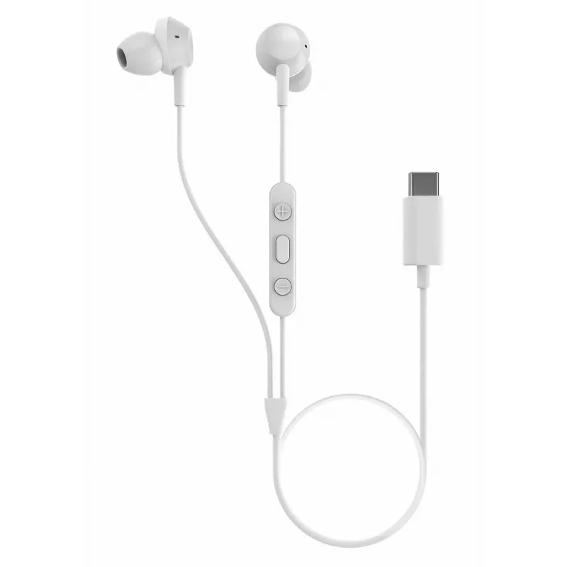 Philips TAE5008WT/00 vadu austiņas/auss komplekts Iekšauss Zvanīšana/Mūzika USB Type-C Balts