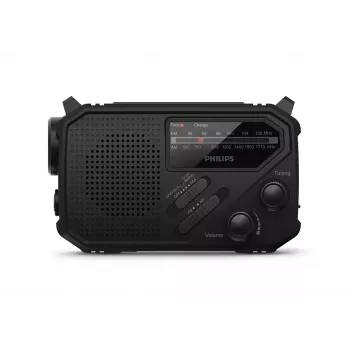 Pārnēsājamais radio Philips TAR1609/00 Analogais un Digitālais AM FM Melns
