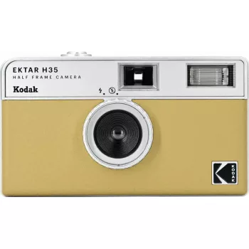 35 mm filmu kamera Kodak EKTAR H35 — smilšu krāsa