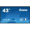 iiyama 43W LCD 4K signage panel 43 collas