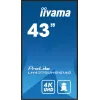 iiyama 43W LCD 4K signage panel 43 collas