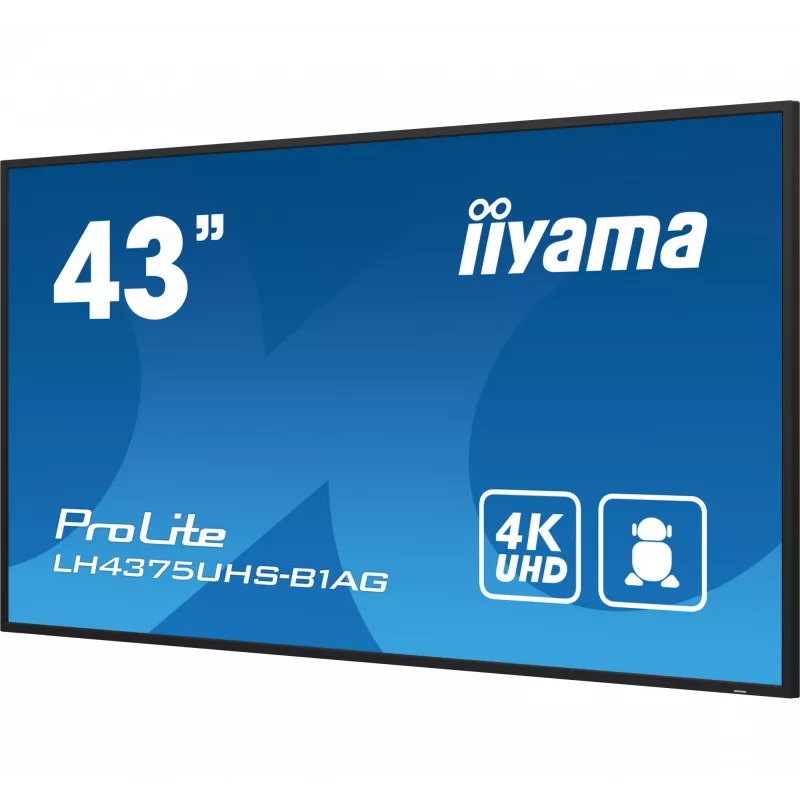 iiyama 43W LCD 4K signage panel 43 collas
