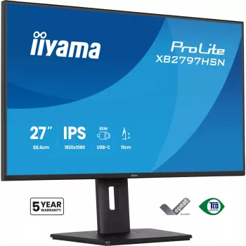 iiyama ProLite XB2797HSN-B1 27 collu Full HD LCD monitors melns
