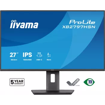iiyama ProLite XB2797HSN-B1 27 collu Full HD LCD monitors melns