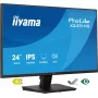 IIYAMA ProLite X2491HS-B1 23.8 collu (60.5 cm) Full HD IPS LCD monitors, 1920×1080, 178° skata leņķi, matēts, iebūvēti skaļruņi, VESA, melns