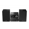 Mājas audio mikro sistēma Sharp XL-B512(BK) — 45 W, viena optiskā diska atskaņotājs, FM radio, MP3, banānu savienotāji, melna