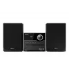 Mājas audio mikro sistēma Sharp XL-B512(BK) — 45 W, viena optiskā diska atskaņotājs, FM radio, MP3, banānu savienotāji, melna