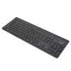 Targus Sustainable Energy Harvesting EcoSmart bezvadu Bluetooth tastatūra QWERTZ vācu melna