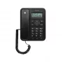 Motorola CT202 analogais telefons ar Caller ID, melns