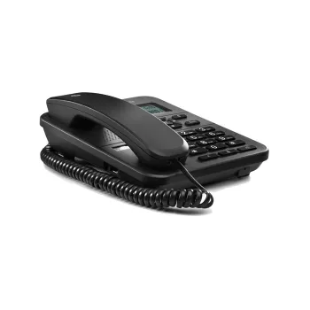 Motorola CT202 analogais telefons ar Caller ID, melns