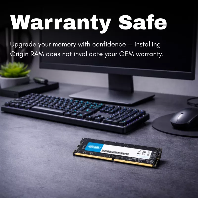 Origin Storage 8GB DDR4 2666MHz SODIMM 1Rx8 Non-ECC 1.2V