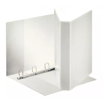 Esselte Panorama Binder FSC® A4+ 4DR/30 mm, balts, plastmasa