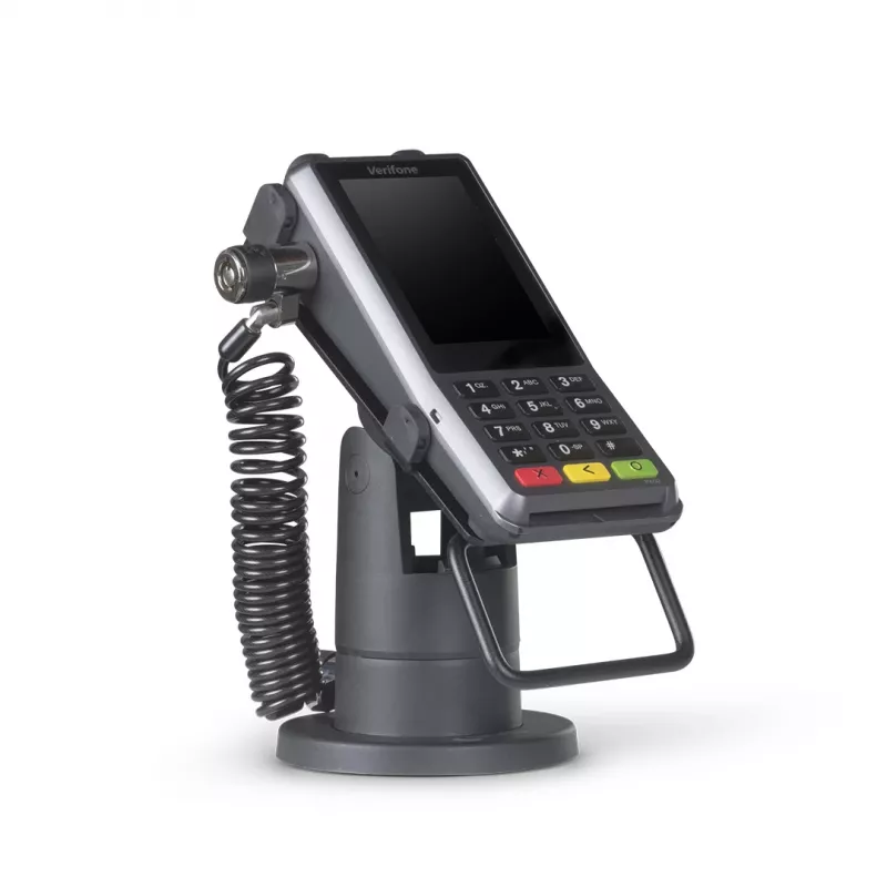 Ergonomic Solutions SpacePole Payment VER400-S-02 POS sistēmas stiprinājums, melns, kompozītmateriāls