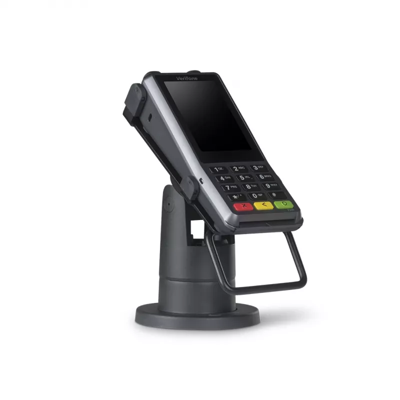 Ergonomic Solutions SpacePole Payment VER400-S-02 POS sistēmas stiprinājums, melns, kompozītmateriāls