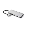 eSTUFF ES623010 12-in-1 USB-C centrmezgls 5000 Mbit/s alumīnijs