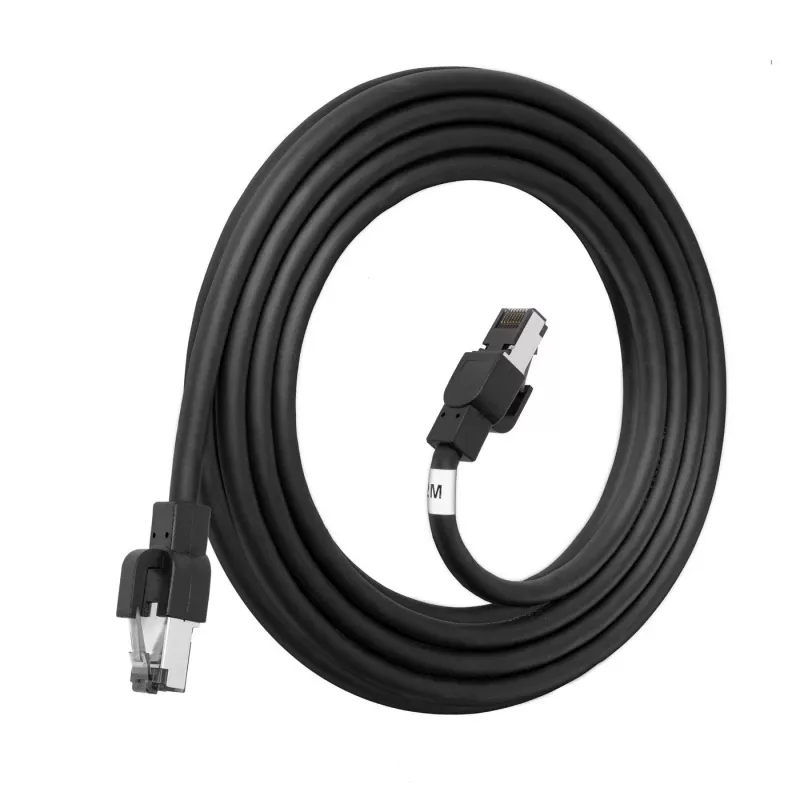 Lanview LVN603SOUT tīkla kabelis, melns, 3 m, Cat6a S/FTP (S-STP)