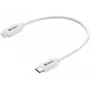 Sandberg USB-C PD uz Lightning MFI 0.2M, 0.2 m, Lightning, USB C, vīriešu, vīriešu, balts