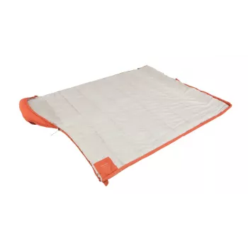 Gulammaiss Outwell Campion Lux 230477 pieaugušajiem daļēji taisnstūrveida poliesters 2250×850 mm 1.8 kg oranžs