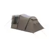 Tuneļtelts Easy Camp Senja 4 Air — 4 personām, piepūšamais rāmis, 3 m ūdensnecaurlaidīgs lietusmētelis, 460×260×195 cm, brūna
